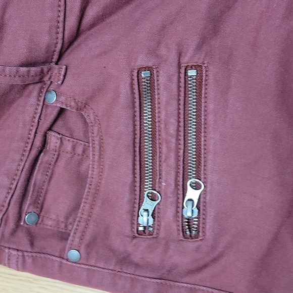 TORRID JEGGING- SUPER SOFT DARK RED size 16R - Picture 6 of 10